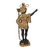 Image 2 : Gilt Bronze Candleholder Figure.