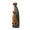 Image 2 : Carved Polychrome Holy Figure.