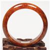 Image 1 : Chinese natural red jade bangle