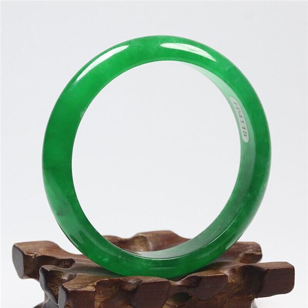Chinese natural red jade bangle