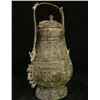 Image 7 : Chinese bronze ware wine pot