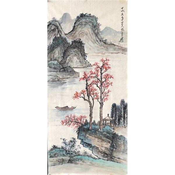 Chinese scroll painting