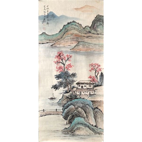 Chinese scroll painting