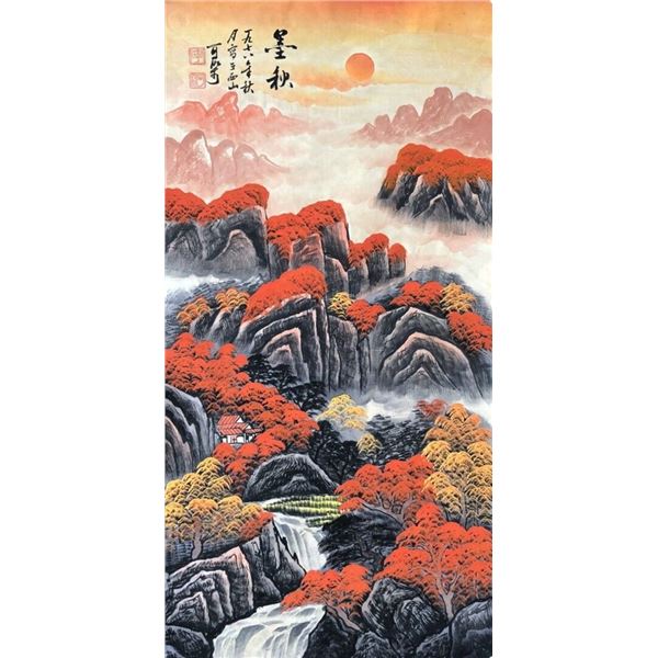 Chinese scroll painting