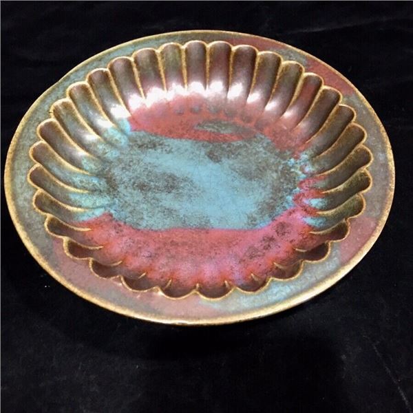 Chinese jun kiln porcelain plate