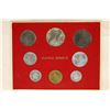 Image 1 : 1960 VATICAN 8 COIN BRILLIANT UNC COIN SET WITH