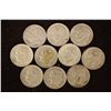 Image 1 : 10 ASSORTED SILVER ROOSEVELT DIMES 1952-1964