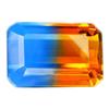 Image 1 : 20.65ct Gracefully Octagon Bi Color Citrine FLAWLESS (GEM-11609)