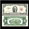 Image 1 : 1953C $2 Silver Certificate Crisp Circulated SCARCE (COI-4715)