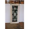 Image 1 : Stain Glass Window (Outside 48.5x22.5 Inside 40.5x14)