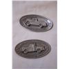 Image 2 : (4) Diecast Metal Plaques (Napa Legends Trucks)