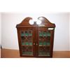 Image 1 : Wood Display Cabinet 27W 8.5D 29T
