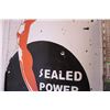 Image 3 : Sealed Power Porcelain Sign (Flanged, Double Sided) 19 x 30 (fantasy?)