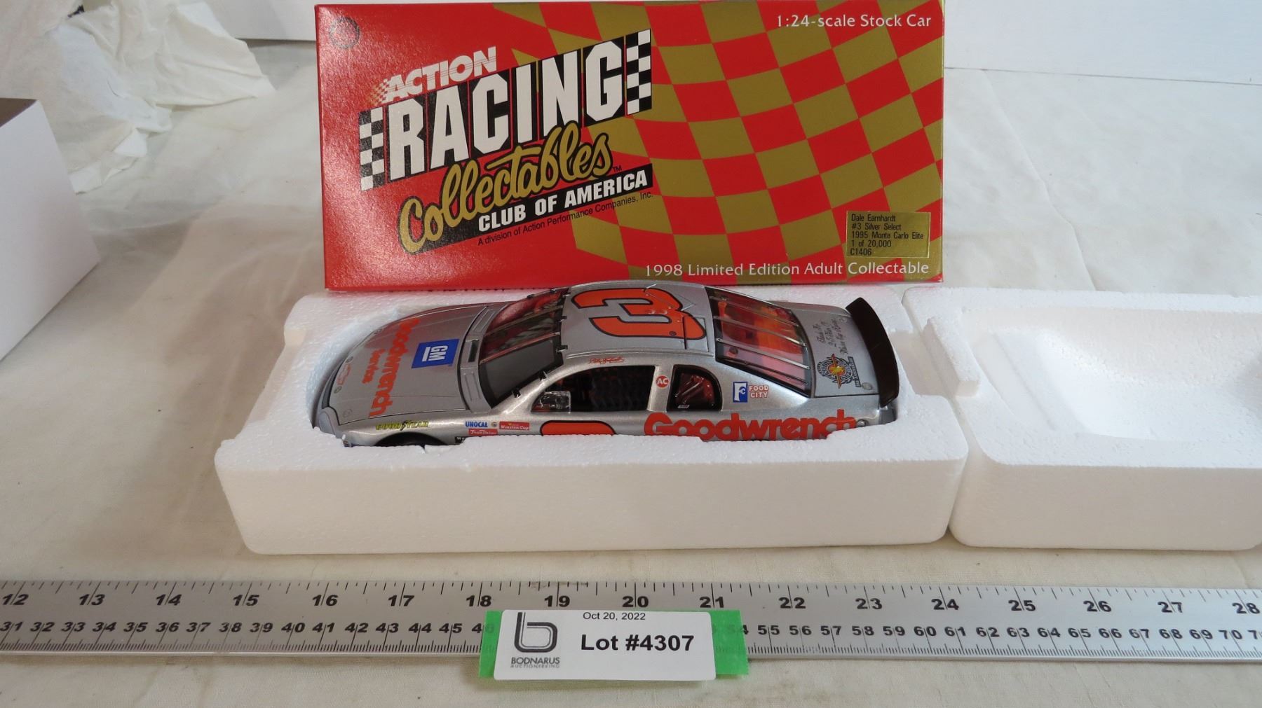 Action Racing Collectables Action Racing Nascar 1995 Monte Carlo Elite (1:24) Diecast
