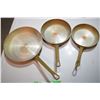 Image 1 : (3) NOS Canada frying pans