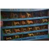 Image 2 : Vintage Marx Set of 24 different Thoroughbred dogs - NOS