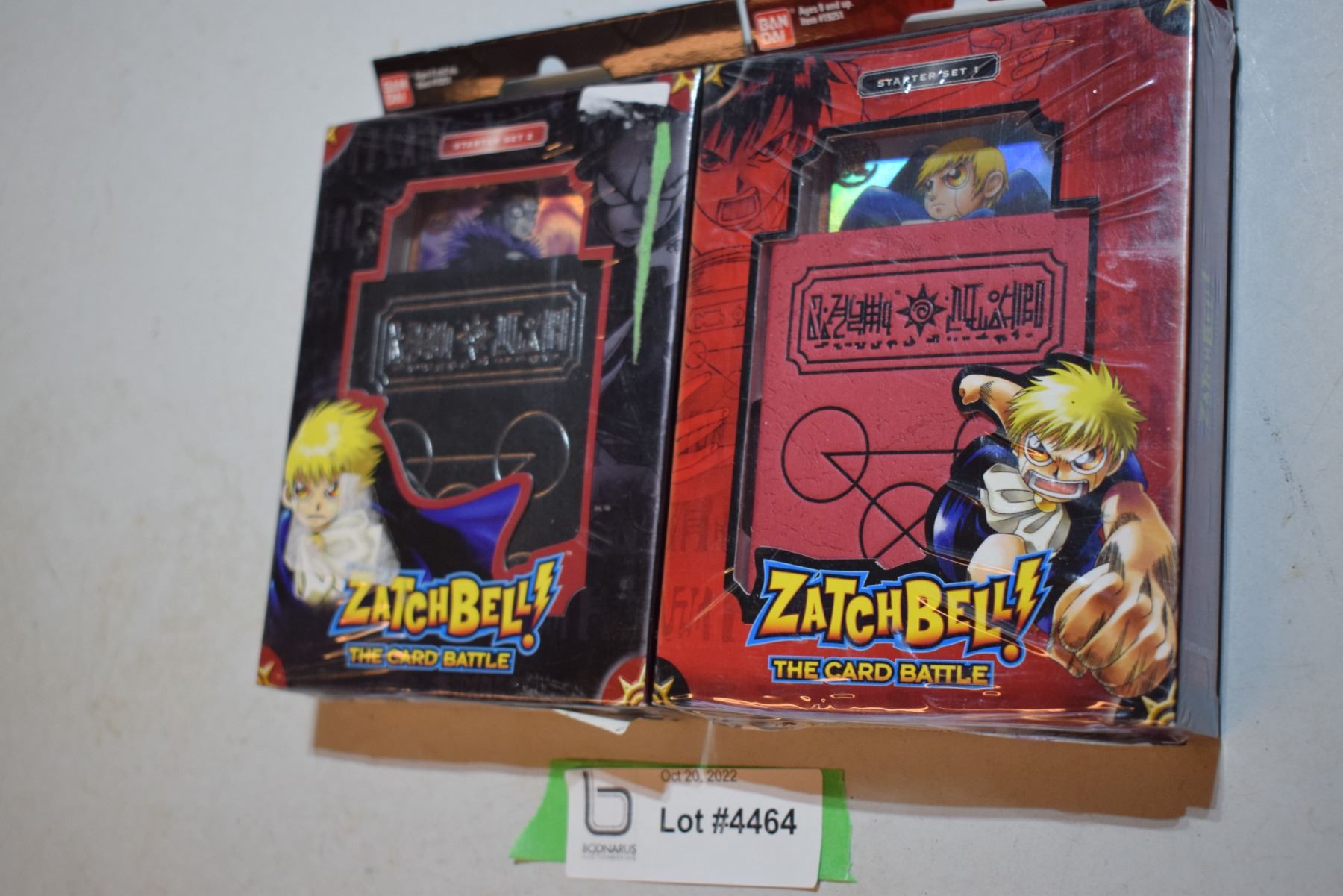 NOS Zatch Bell trading card game