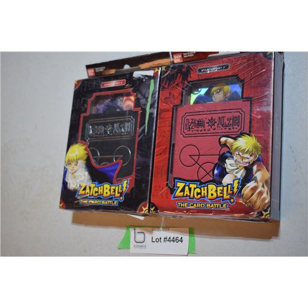 NOS Zatch Bell trading card game