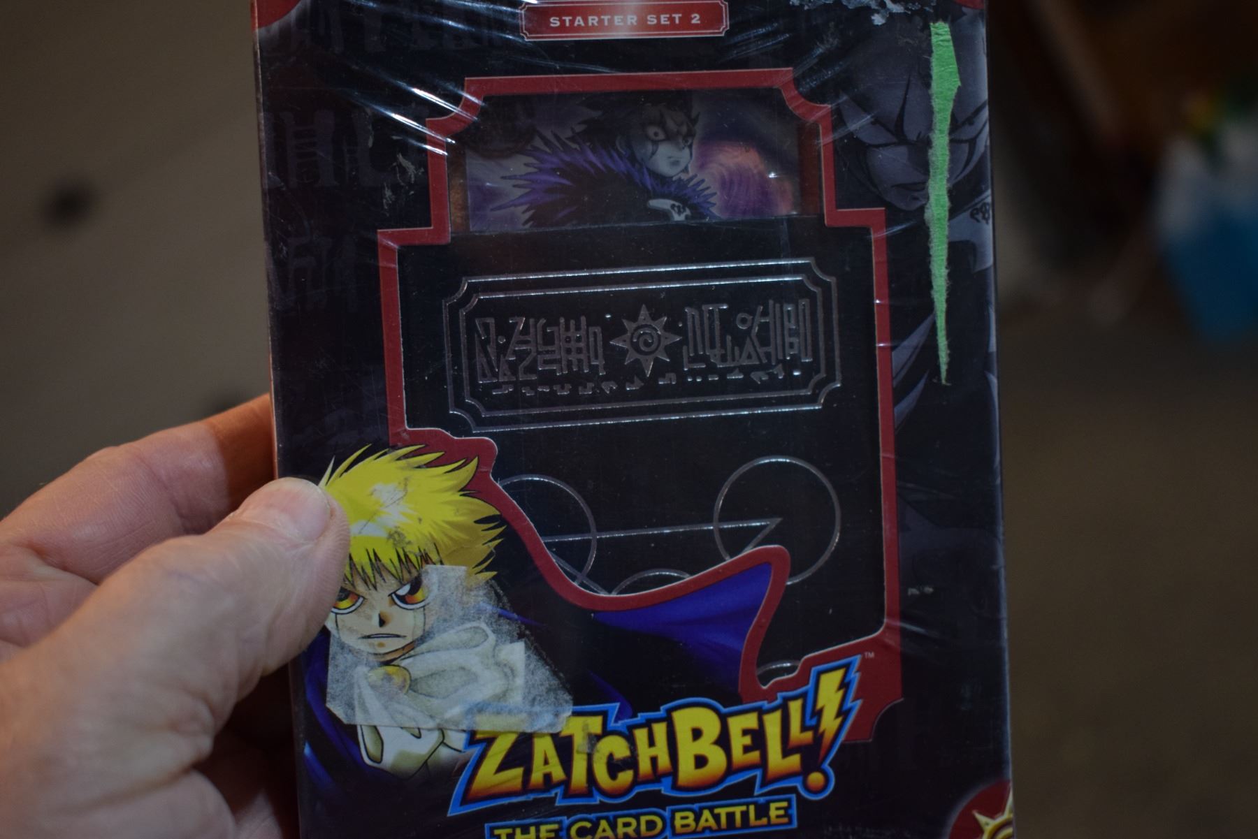 NOS Zatch Bell trading card game