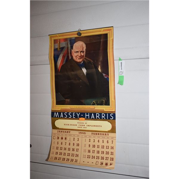 1942 Massey Harris Calendar