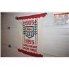 Image 1 : 1955 Saskatchewan Cloth banner