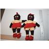 Image 1 : Golliwog knitted dolls