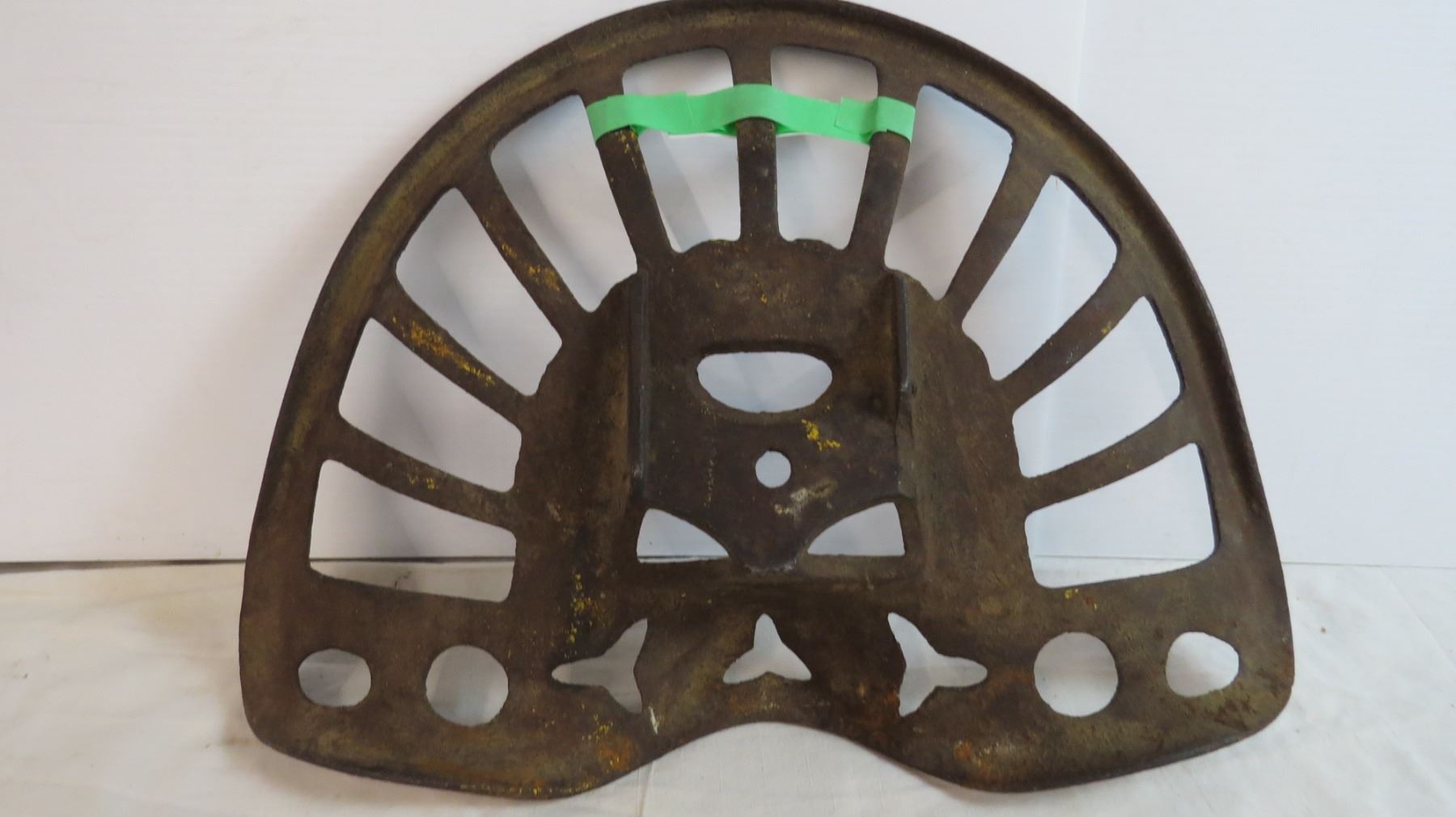 Antique Cast Iron Tractor Seat