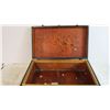 Image 2 : Wooden Travel Case (clasps work) - (Damaged)