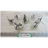 Image 1 : (8) Birds / Ducks Drinking Glasses