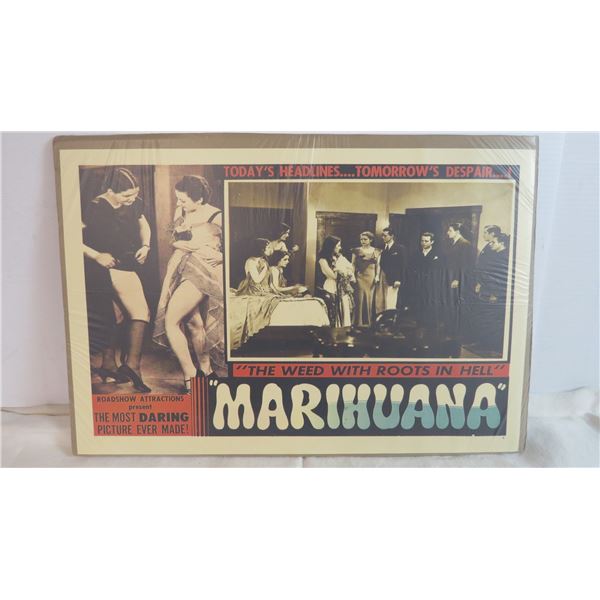 Poster Print 12x18 - Marihuana