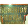 Image 2 : Dominion Royal Tires - tin sign - 36"x301/2"