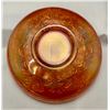 Image 2 : Fenton Marigold “Coral” Carnival Glass Ice Cream Shaped 8” Bowl - Rare Pattern