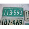Image 5 : (3) Sask Plates 1974 - (2) Sask Plates 1969
