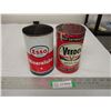 Image 1 : Esso mineralube + Veedol heavy duty motor oil - 1 imp quart