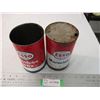 Image 2 : 2X THE BID PRICE - ESSO oil cans - 1 quart