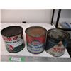 Image 1 : (3) Grease Cans - B/A + North Star + Esso