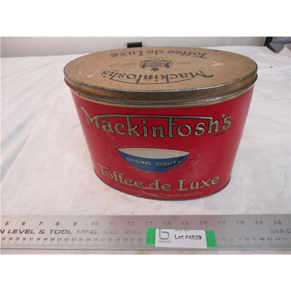 Mackintosh's Toffee de luxe tin