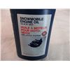Image 2 : Gulf Snowmobile Engine Oil plastic can - 1 quart