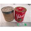 Image 2 : Velvet + Copenhagen tobacco tin cans