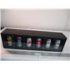 Image 1 : Pepsi (6) Can Display - 1920-2002 Team Canada Hockey - 26" long