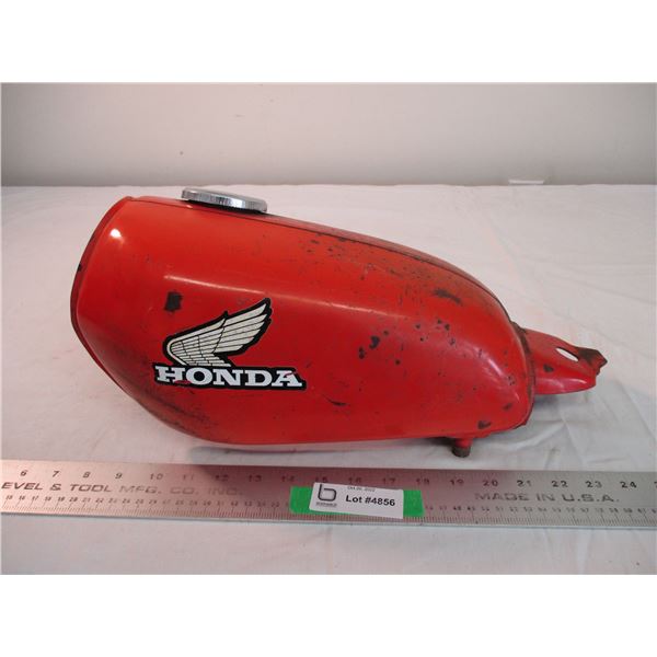 Honda motorcycle gas tank