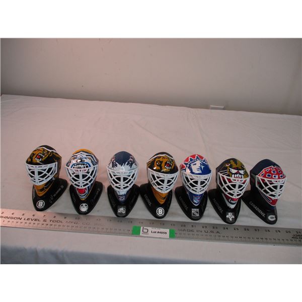 (7) McDonalds NHL Goalie Masks