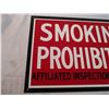 Image 2 : Smoking Prohibited tin sign - 10x15