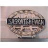 Image 2 : Saskatchewan CAA club (AAA) plate topper (metal)