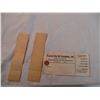 Image 4 : Prairie City oil co (Buffalo) paper tag + (2) Husky Care paper tags
