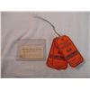 Image 4 : Red Indian oil tag + (3) Gulf antifreeze tags