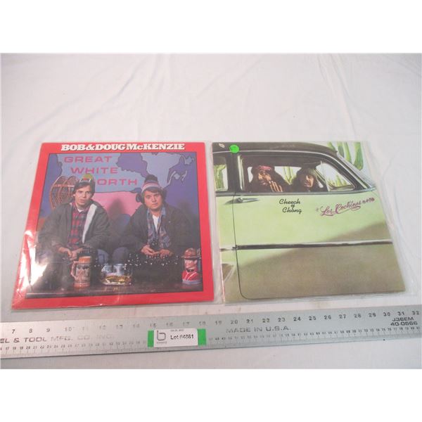 Bob & Doug (Strange Brew) + Cheech & Chong - records