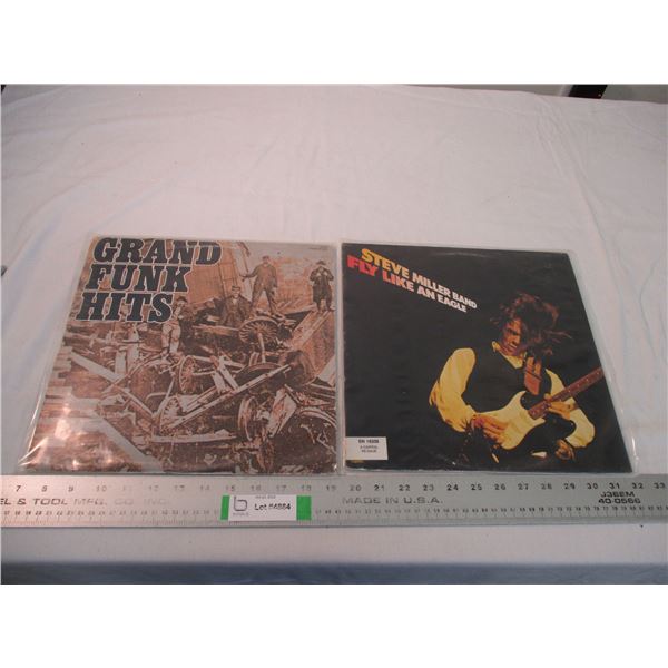 Steve Miller Band + Grand Funk Hits - records