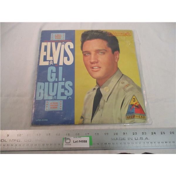 Elvis GI Blues record