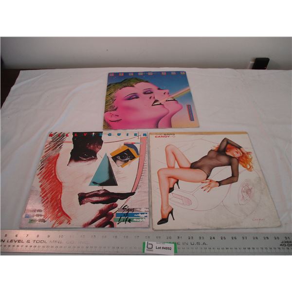 (3) Records - Lipps Inc + The Cars + Billy Squier